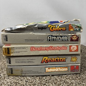 Atari 2600 Parker Brothers Game Lot CIB Lot Of 5