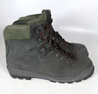 La Sportiva Jeff Lowe Hiking Boots Mens 11 Mountaineering Lace Green Leather