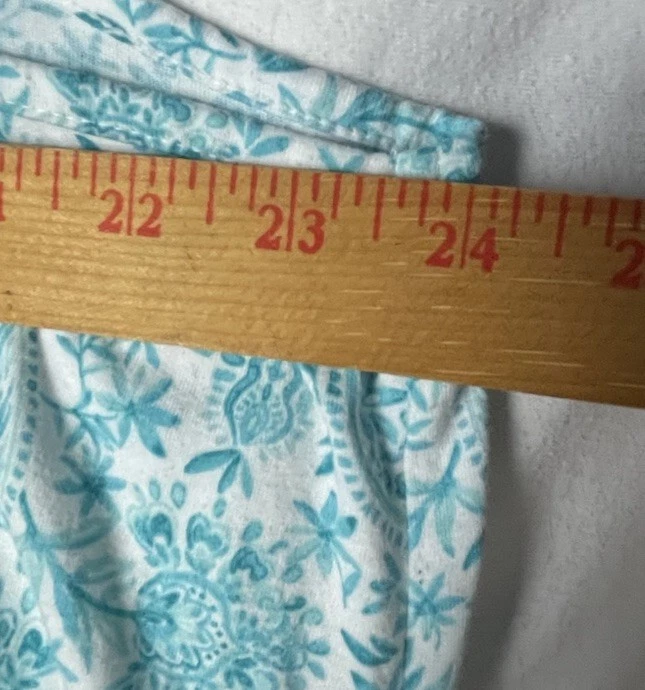 Croft And Barrow女式大码无袖睡衣睡衣  — 第 2/4 张图片