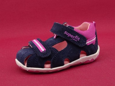 Superfit Fanni Sandalette Sandalen Mädchen Schuhe Kinderschuhe Blau Gr. 20