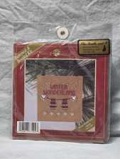 Mill Hill Buttoned Beaded Kit Winter Wonderland NEW Christmas Holiday Craft