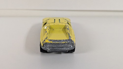 Hot Wheels Redline Vintage 1973 Mercedes Benz C111 Lemon Yellow Enamel Hong Kong - Picture 6 of 10