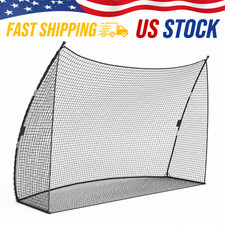 Golf Practice Net 10x7 FT Heavy Duty Hitting Net with Sturdy Frame Setup
