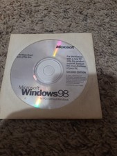 Microsoft Windows 98 PC CD Rom