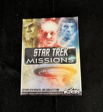 Star Trek Missions COMLETE OPEN BOX card game by Wizkids