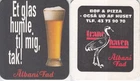 1 ALBANI FAD DENMARK BEER MAT BEERCOASTER SOUS BOCK VILTJE