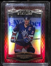 2023-24 Upper Deck Stature Hockey Red #28 Brian Leetch /249