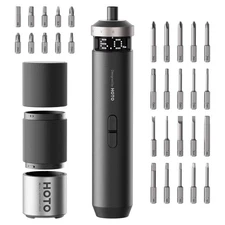 HOTO PixelDrive Electric Screwdriver, Smart Display, 6 Torque Settings, 0.5 t...