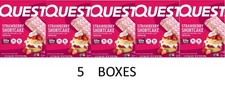 QUEST Strawberry Shortcake Protein Bars - 4 Bars in a Box - 5 BOXES