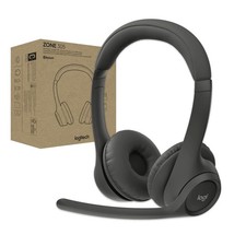 Logitech Zone 305 Wireless Headset For Google Meet Zoom Dual Mic Noise Canceling