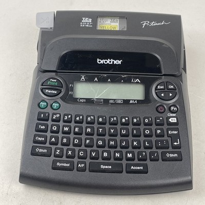 Brother P-Touch Electronic Label Printer Model PT-1890 - no cord Works Tested