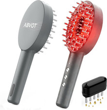 3-In-1 Electric Scalp Massager Brush, Vibrating Scalp Massager Comb with Hair Oi