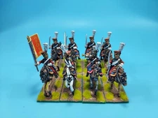 28mm Napoleonic painted French Lancers Imperial Guard Fre22