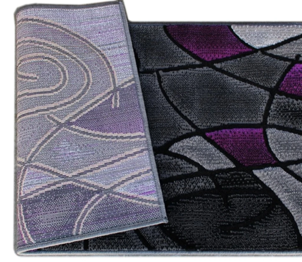 Alfombra de cocina abstracta contemporánea moderna, (2 pies X 7 pies)... Foto 4 de 4