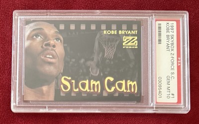 その他 1997-98 Z-FORCE SLAM CAM #1 KOBE BRYANT 1997-98 Skybox Z-Force Kobe Bryant Slam Cam #1 PSA 10 Gem