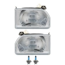 Scheinwerfer Set inkl. OSRAM Lampen H4 für Ford Escort IV Cabriolet ALF GAF