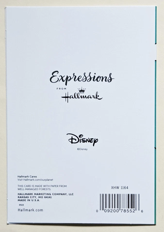 Merry Christmas / Minnie Mouse Greeting Card (+ Envelope 5x7") - Image 3 of 4