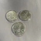 Faux Walking Liberty Silver dollars lot of 3