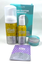 3pc Benefit The PoreFessional Set - Foaming Cleanser, Toner, Moisturizer NIB