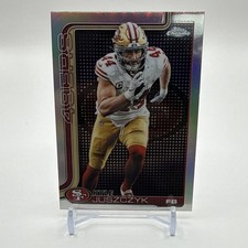 Topps 2025 Chrome Kyle Juszczyk #270 San Francisco 49ers Lightboard SSP