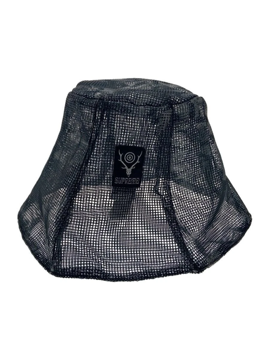 Chapeau Supreme Polyester Kaki Camouflage Homme