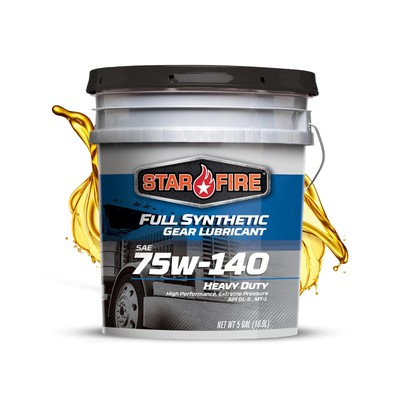 STARFIRE SAE 75W-140 Full Synthetic Gear Lubricant   5 Gallon Pail  