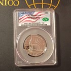 1986-S Statue of Liberty Commemorative Proof 50C CAC PR69 DCAM Coin — photo 1