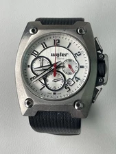 Wyler Genève Code-R Chronograph 100 562 Titanium Carbon Fiber Swiss Made Watch