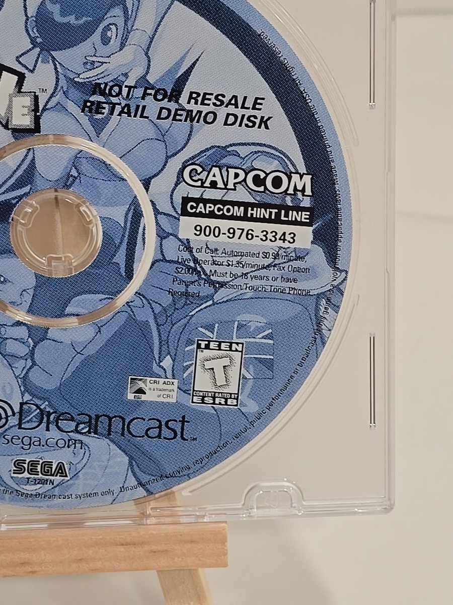 🔥 Power Stone Sega Dreamcast Capcom RETAIL DEMO DISK Extremely