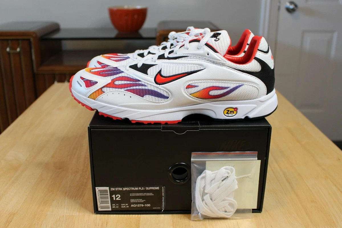 General Eliminación Jabeth Wilson Nike Zoom Streak Spectrum Plus X Supreme White/Habanero Red AQ1279-100 Size  12 | eBay