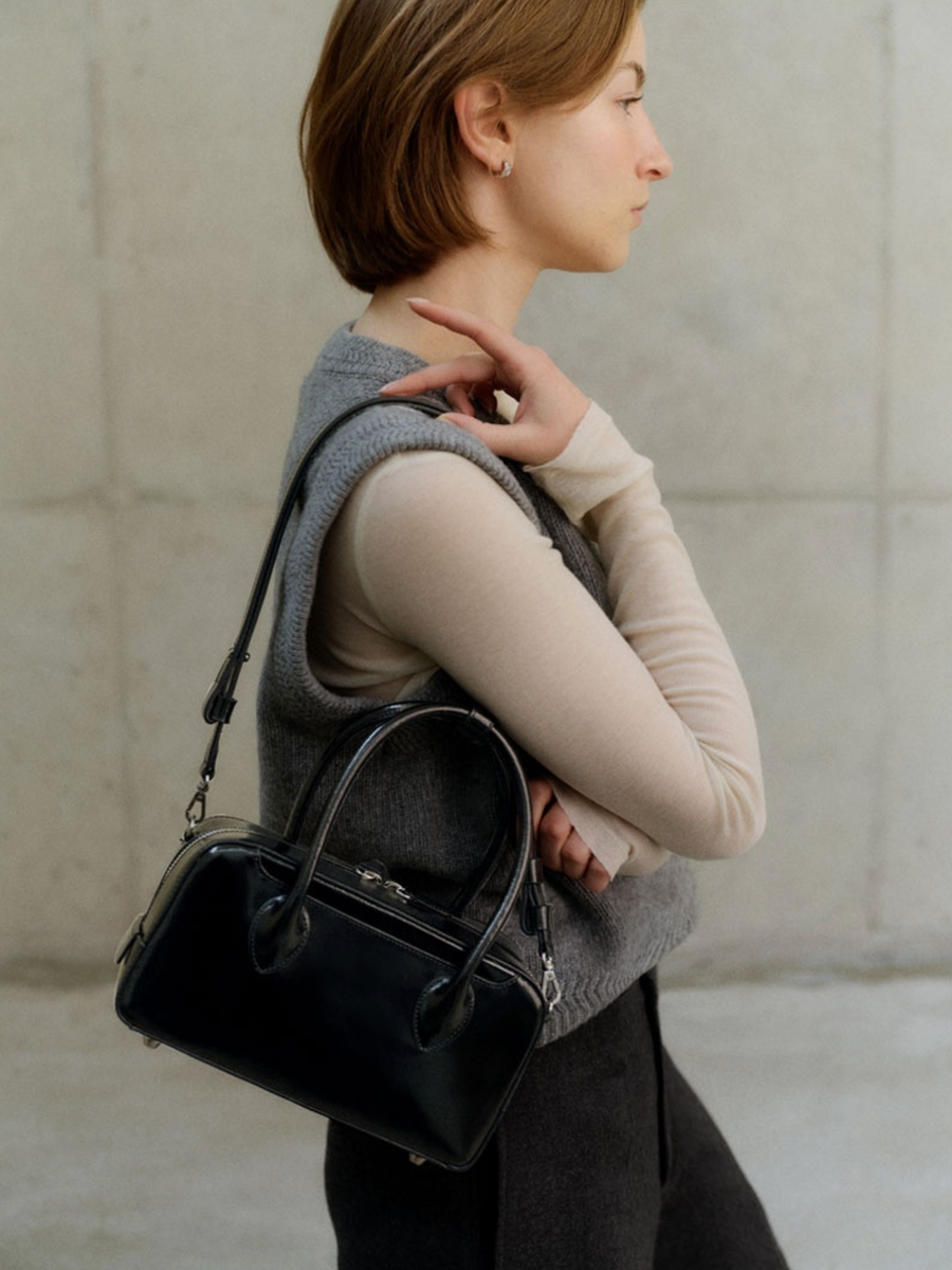 Demeriel Bowling Bag Medium [Black] Authentic, Brand New | eBay