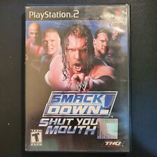 WWE Smackdown! Shut Your Mouth - Sony PlayStation 2 / PS2 Game - No Manual - VG+