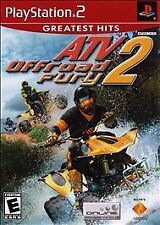 ATV Offroad Fury 2 (Sony PlayStation 2, 2002) PS2 GAME Complete