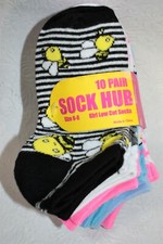 10 pairs Printed Ankle Socks Girl's New