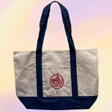Trader Joe's Viral Reusable Canvas Eco Heavy Duty Tote Bag   Brand New with Tag 