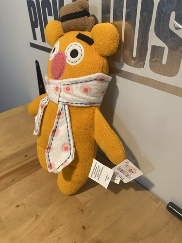 Disney Pook A Looz Authentic 12” Fozzie Bear Muppets Stuffed Plush Jim Henson NW - Picture 2 of 4