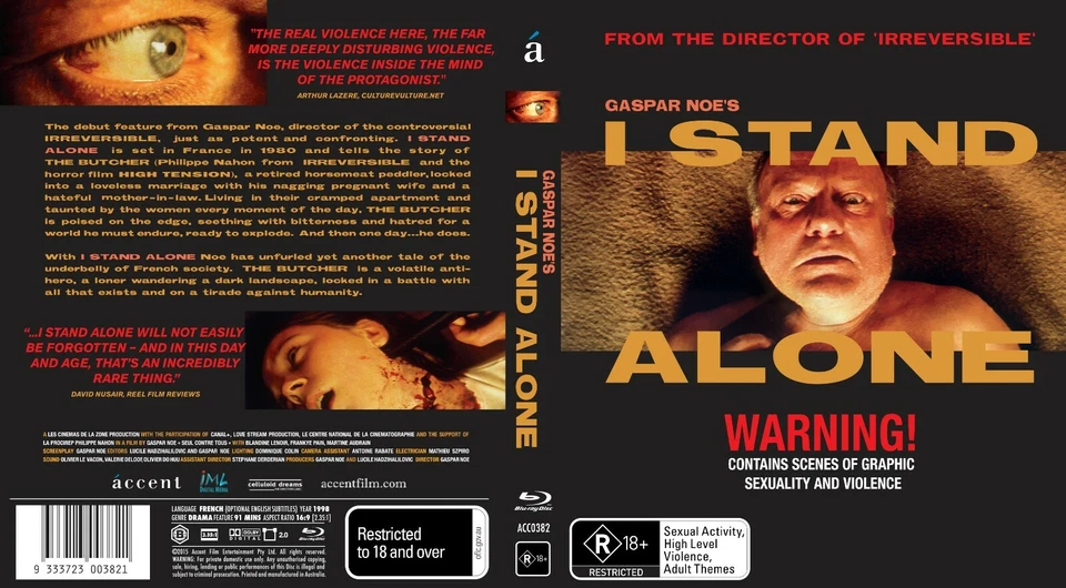 I Stand Alone (también conocido como Seul contre tous) (Blu-ray) The Accent Collection - ACC0382 Foto 3 de 4