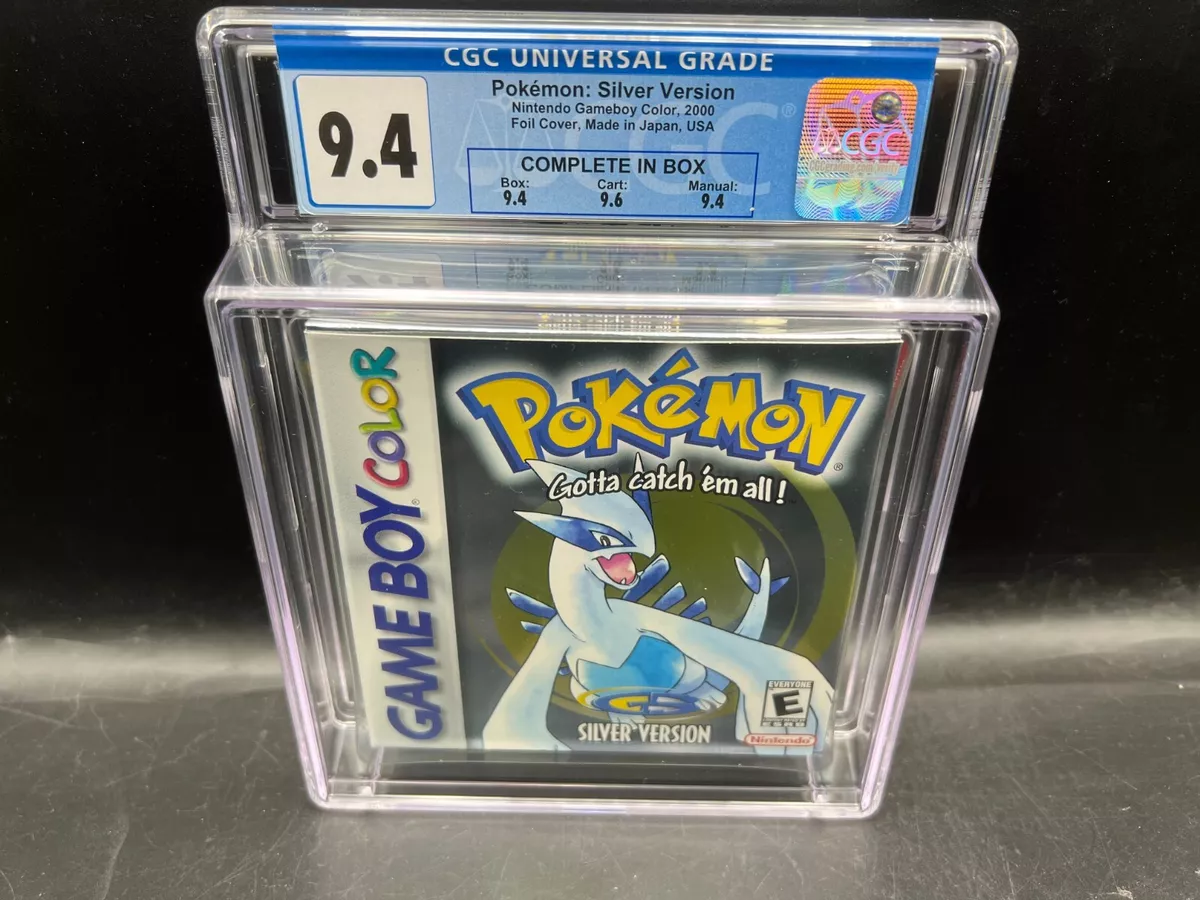  Pokemon, Silver Version : Nintendo Game Boy Color