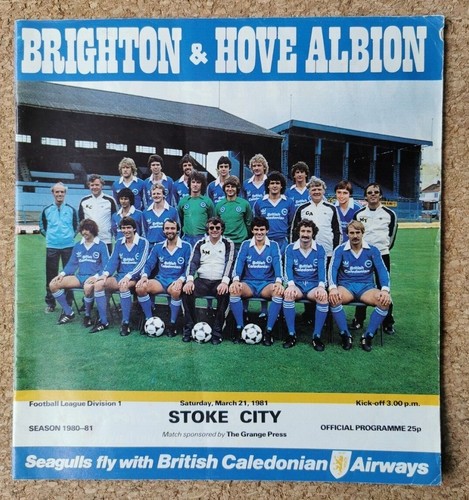 Programme Brighton Hove Albion Football Goldstone Ground Programmes - Various - Picture 37 of 81