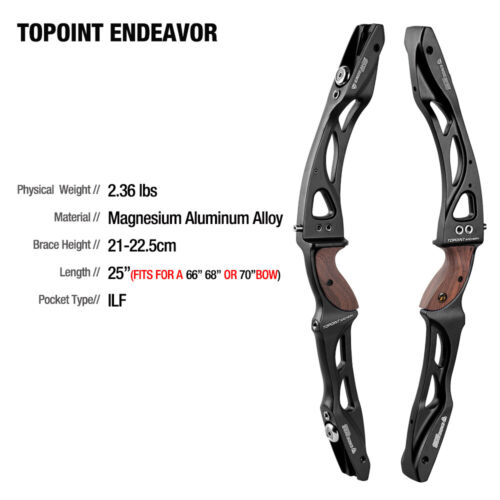 25" ILF Recurve Bow Riser Handle Takedown Bow Grip Archery Shooting Aluminum R10 - Picture 3 of 14