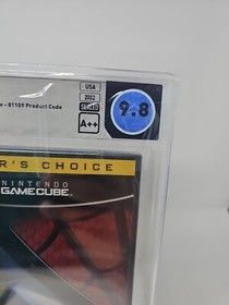 Graded Spider-Man WATA 9.8 A++ (Nintendo GameCube, 2002) NOT CGC Or VGA