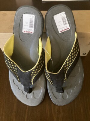 New men's Sonoma Celso Thong Plus. black, size 9