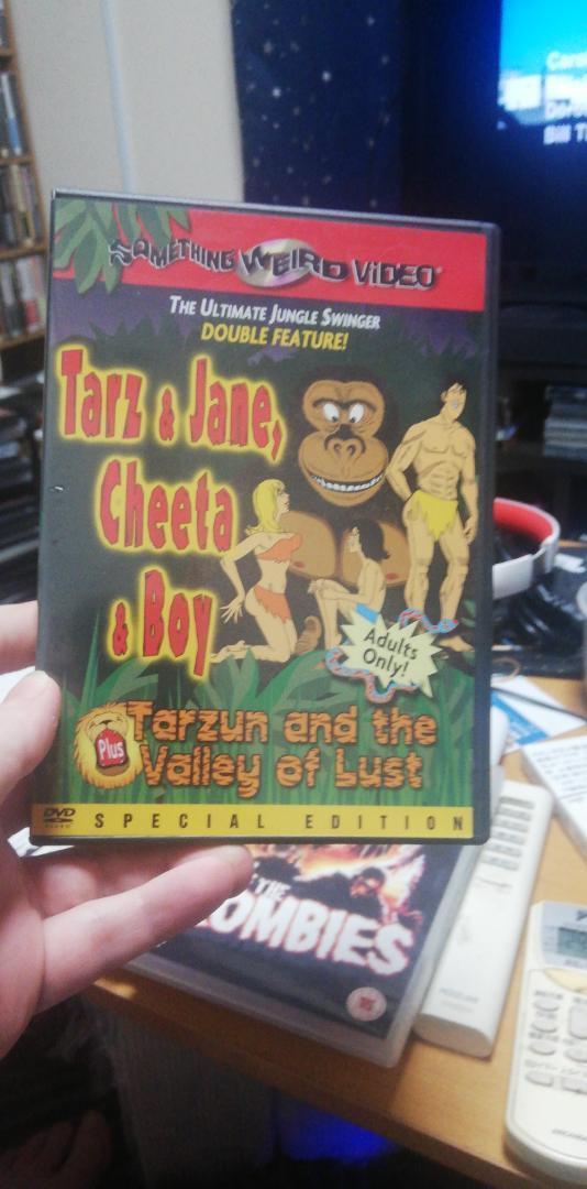 Something Weird Video Tarz & Jane RARE