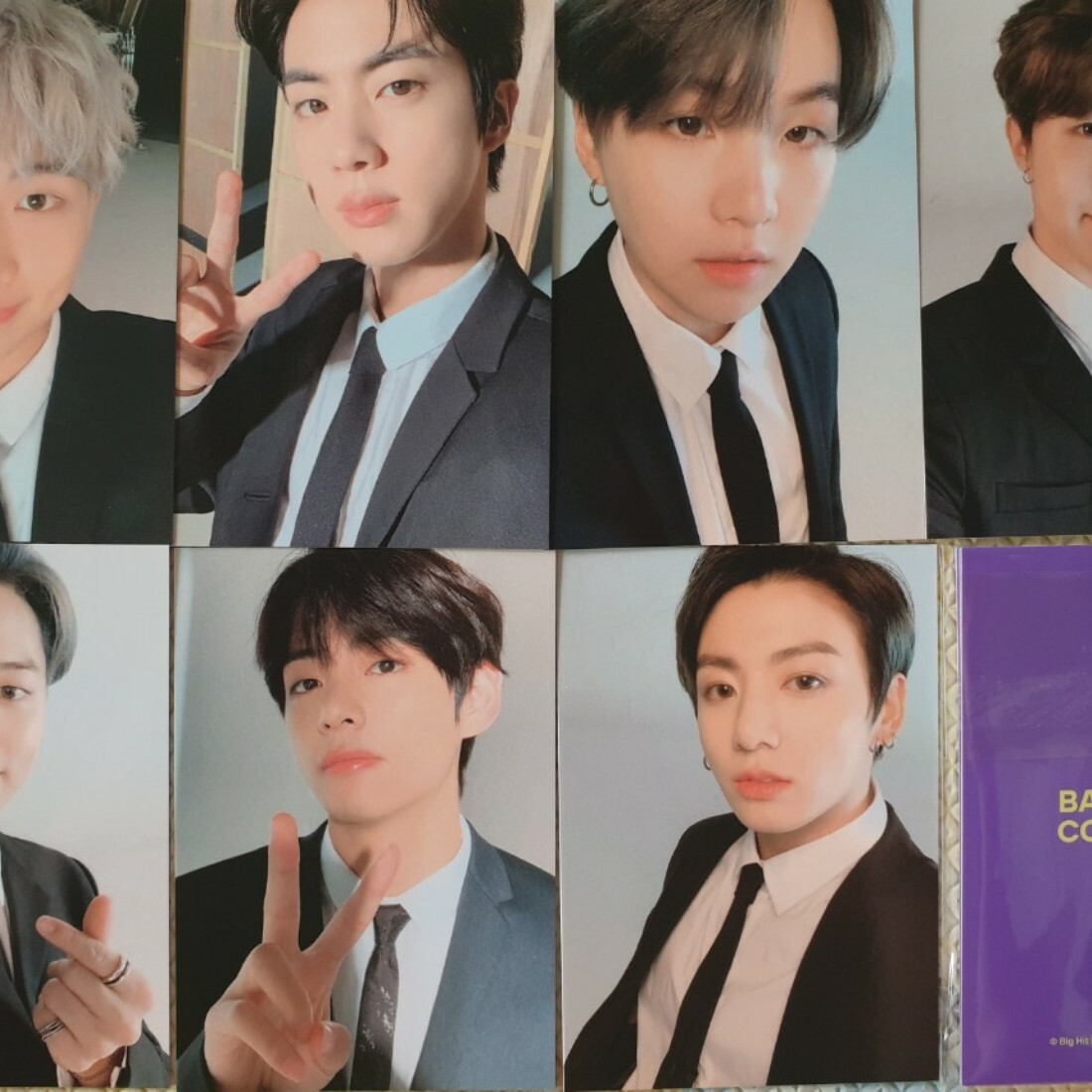 BTS Bang Bang Con The Live Official MD Portable Charger Photo card