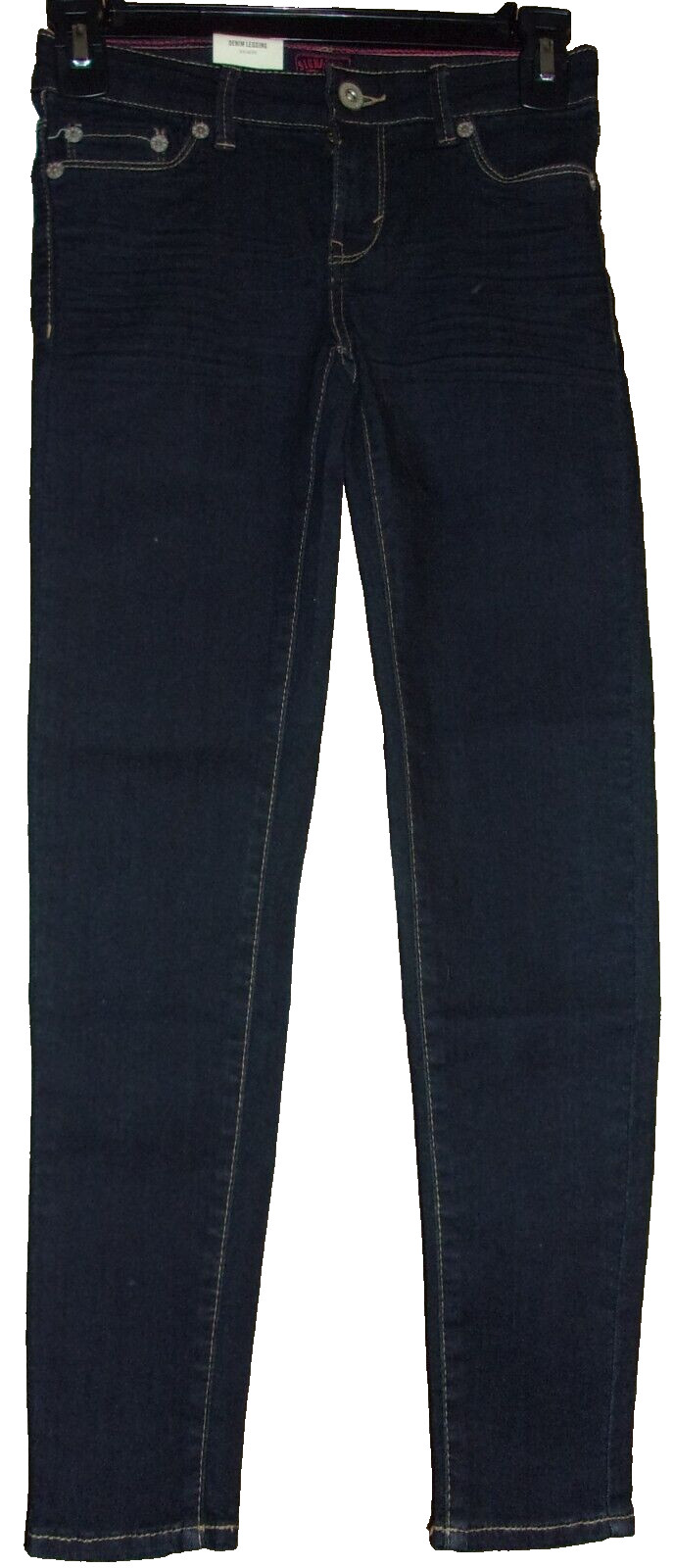 LEVI'S Strauss & Co Signature Denim Leggings Girl's Size: 8 Regular NWT