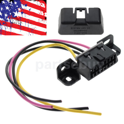 For GM LS OBD2 Dash Diagnostic Port Pigtail Harness Connector Plug 4-Wire 1997+
