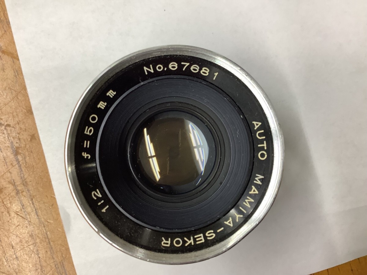 Mamiya Auto/sekor f 1:2 50mm M42 mount camera lens | eBay