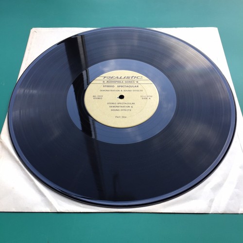 STEREO SPECTACULAR DEMONSTRATION & SOUND EFFECTS Sampler LP Webcor Audiophile VG - Picture 10 of 12