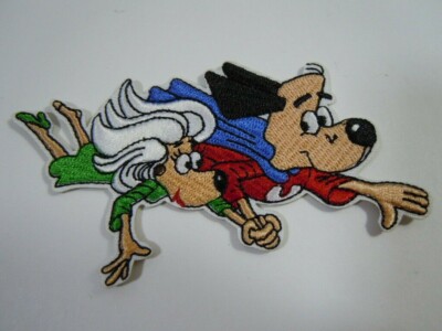 UNDERDOG & SWEET POLLY PUREBRED New Embroidered Iron On Patch 3 3/4''