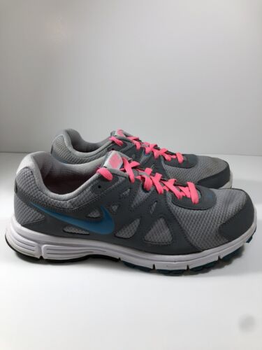 Zapatillas de para mujer Nike Revolution 554902-006 gris rosa talla 9 | eBay